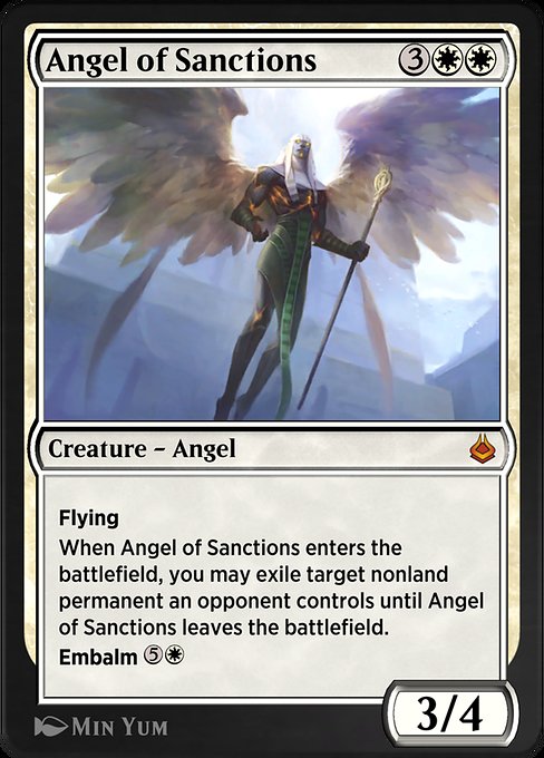 Angel of Sanctions [Amonkhet Remastered - 1]