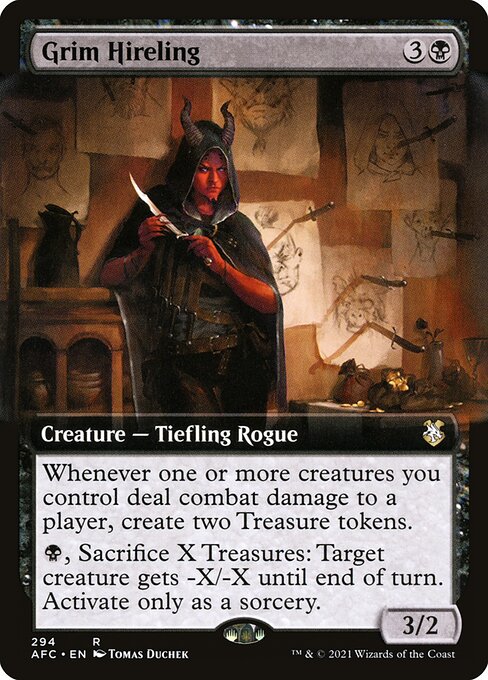 Grim Hireling [Forgotten Realms Commander - 294]