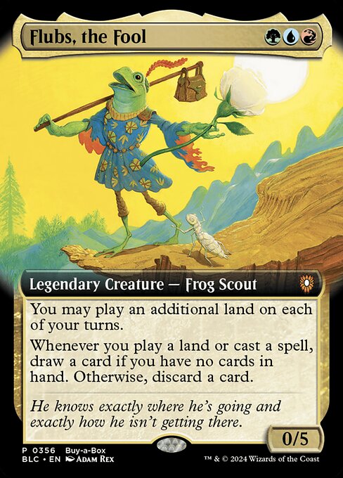 Flubs, the Fool [Bloomburrow Commander - 356]