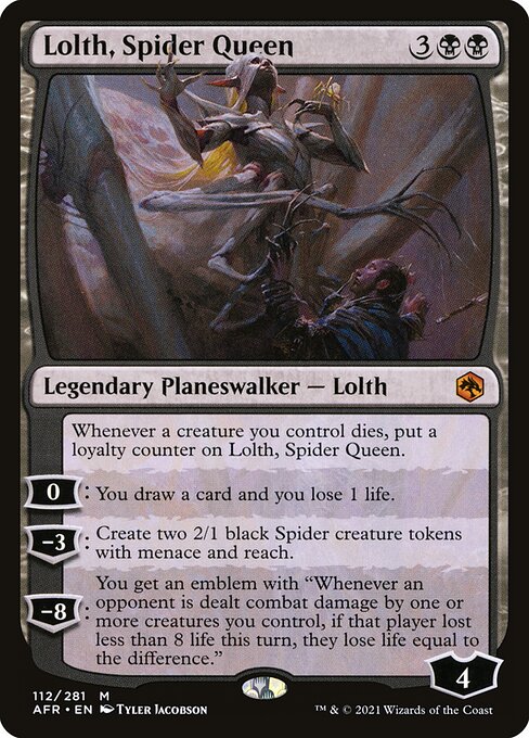Lolth, Spider Queen [Adventures in the Forgotten Realms - 112]