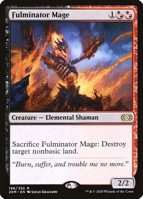 Fulminator Mage [Double Masters - 196]