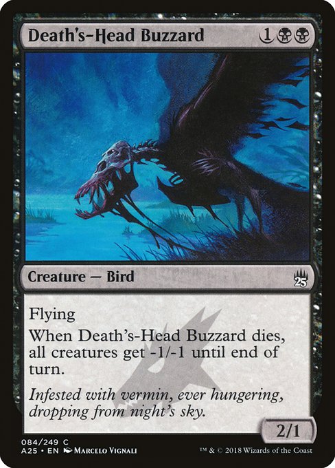 Death's-Head Buzzard [Masters 25 - 84]