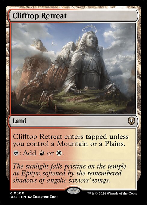 Clifftop Retreat [Bloomburrow Commander - 300]