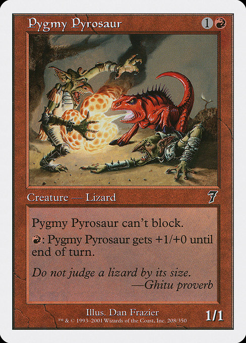 Pygmy Pyrosaur [Seventh Edition - 208]