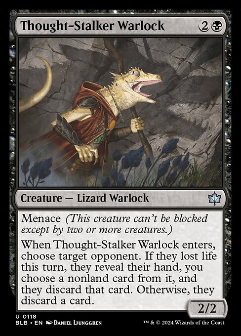 Thought-Stalker Warlock [Bloomburrow - 118]
