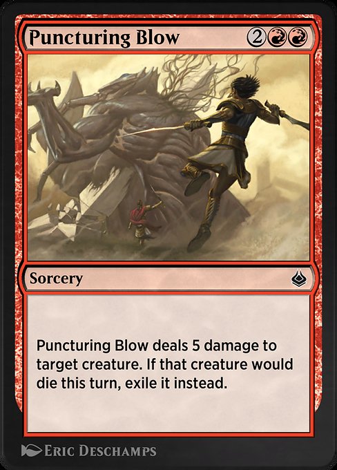 Puncturing Blow [Amonkhet Remastered - 171]