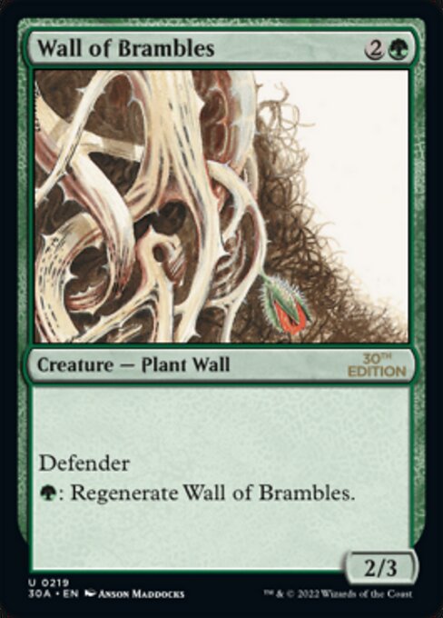 Wall of Brambles [30th Anniversary Edition - 219]
