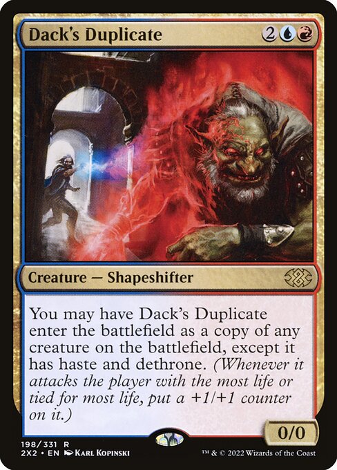 Dack's Duplicate [Double Masters 2022 - 198]