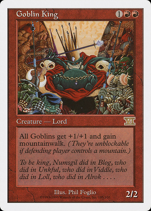 Goblin King [Classic Sixth Edition - 185]