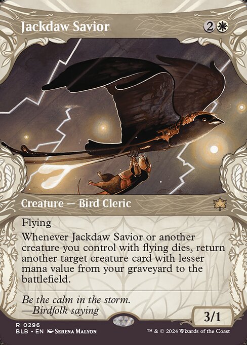 Jackdaw Savior [Bloomburrow - 296]