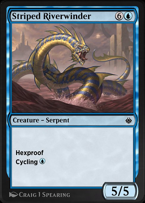 Striped Riverwinder [Amonkhet Remastered - 82]
