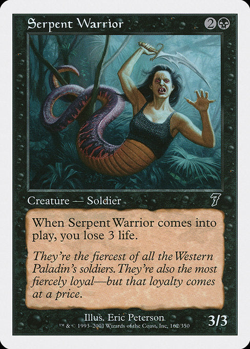 Serpent Warrior [Seventh Edition - 162]