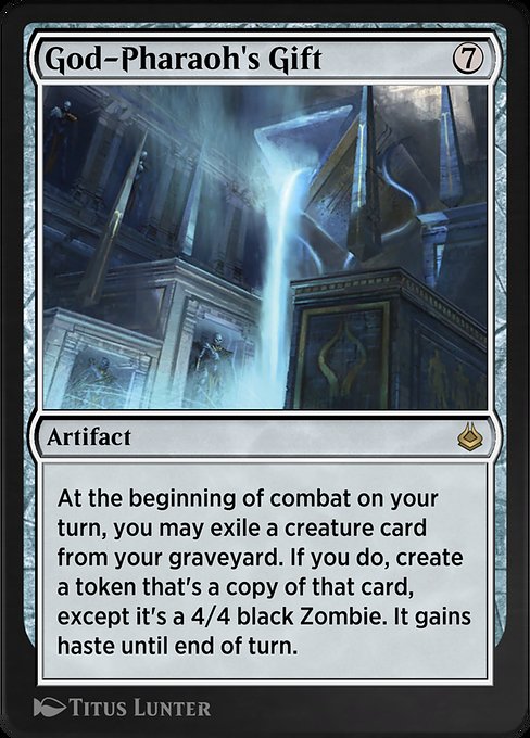 God-Pharaoh's Gift [Amonkhet Remastered - 272]
