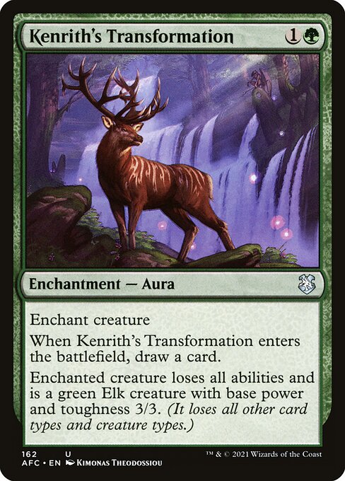 Kenrith's Transformation [Forgotten Realms Commander - 162]