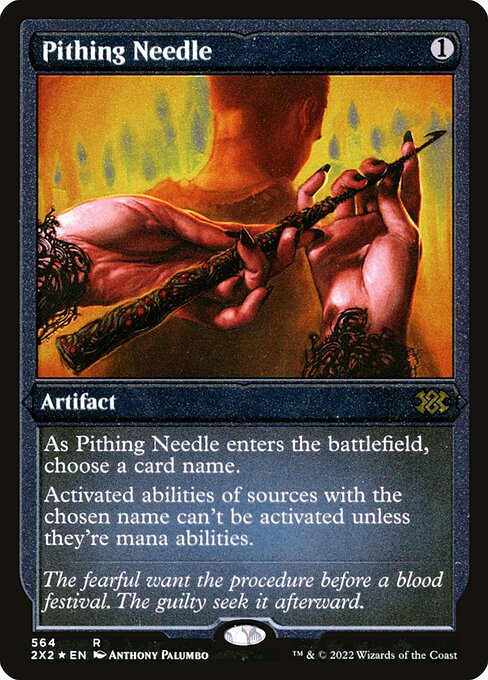 Pithing Needle [Double Masters 2022 - 564]