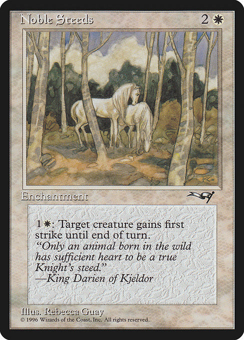Noble Steeds [Alliances - 11a]