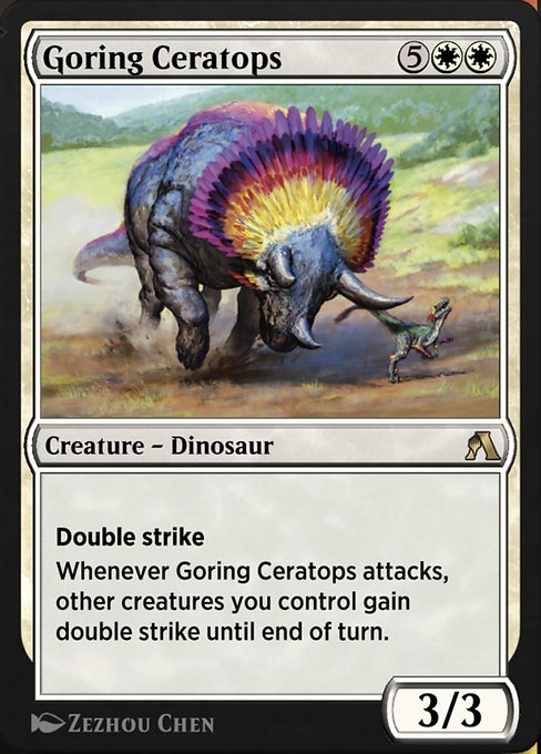 Goring Ceratops [Arena Beginner Set - 8]