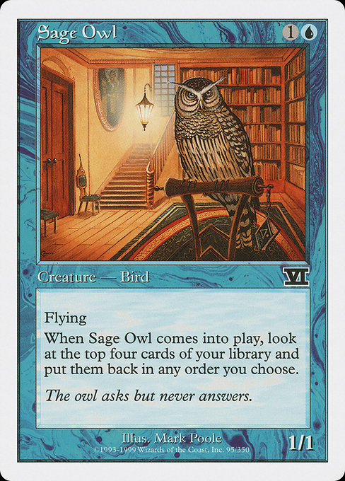 Sage Owl [Classic Sixth Edition - 95]