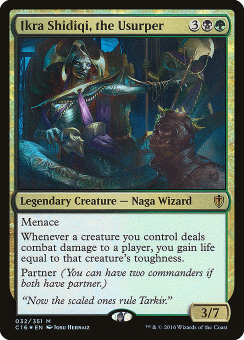 Ikra Shidiqi, the Usurper [Commander 2016 - 32]