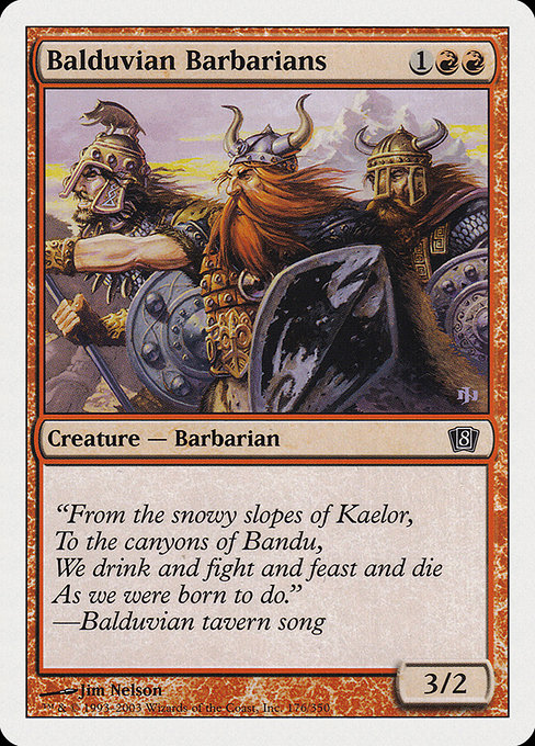 Balduvian Barbarians [Eighth Edition - 176]
