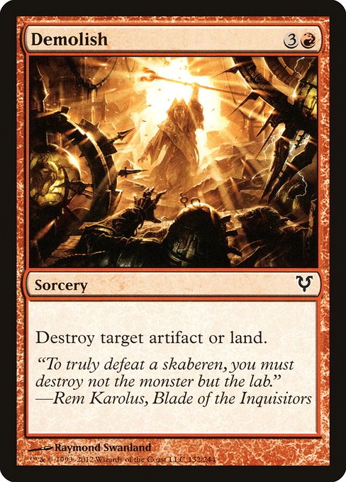 Demolish [Avacyn Restored - 132]
