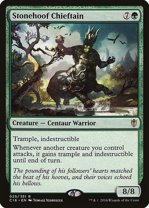 Stonehoof Chieftain [Commander 2016 - 25]