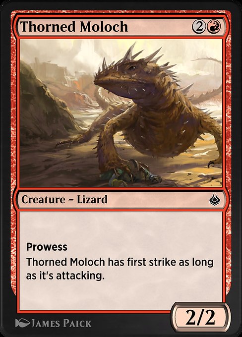 Thorned Moloch [Amonkhet Remastered - 177]