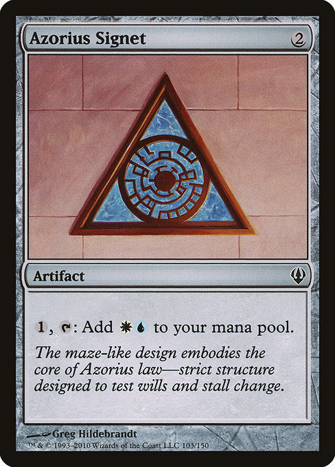 Azorius Signet [Archenemy - 103]
