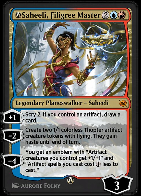 A-Saheeli, Filigree Master [The Brothers' War - A-219]