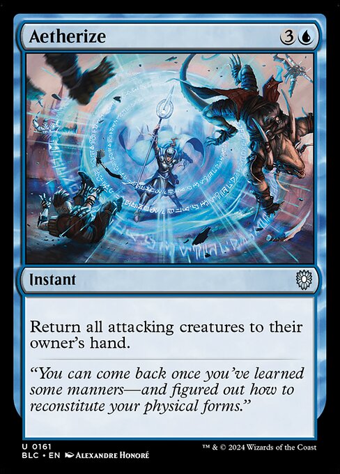Aetherize [Bloomburrow Commander - 161]