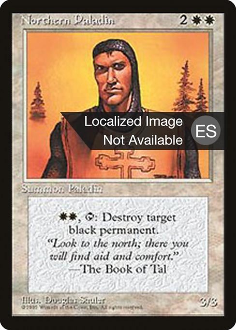 Northern Paladin [Fourth Edition Foreign Black Border - 37]