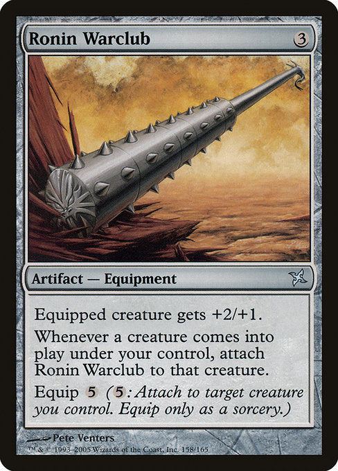 Ronin Warclub [Betrayers of Kamigawa - 158]