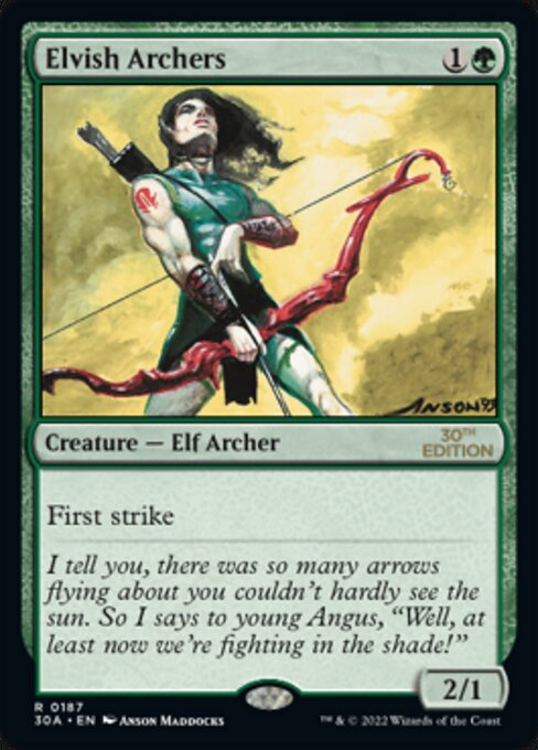 Elvish Archers [30th Anniversary Edition - 187]
