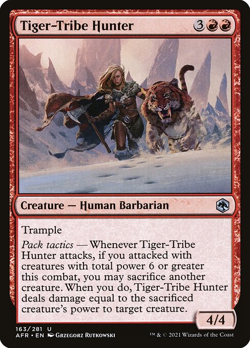 Tiger-Tribe Hunter [Adventures in the Forgotten Realms - 163]