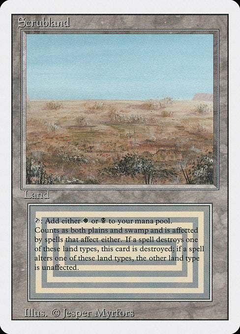 Scrubland [Revised Edition - 286]
