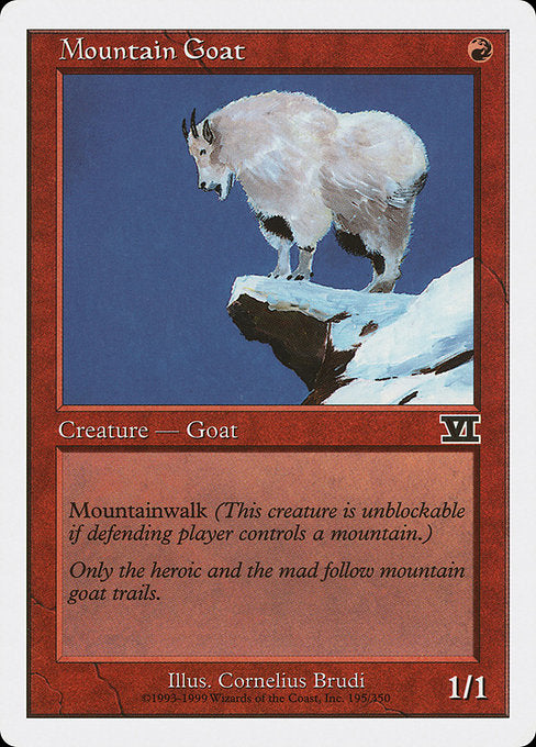 Mountain Goat [Classic Sixth Edition - 195]