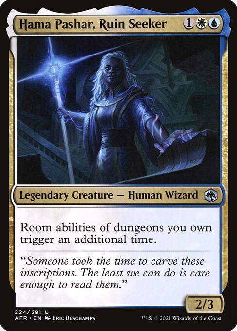 Hama Pashar, Ruin Seeker [Adventures in the Forgotten Realms - 224]