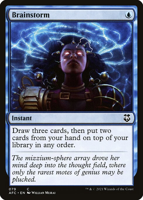 Brainstorm [Forgotten Realms Commander - 79]