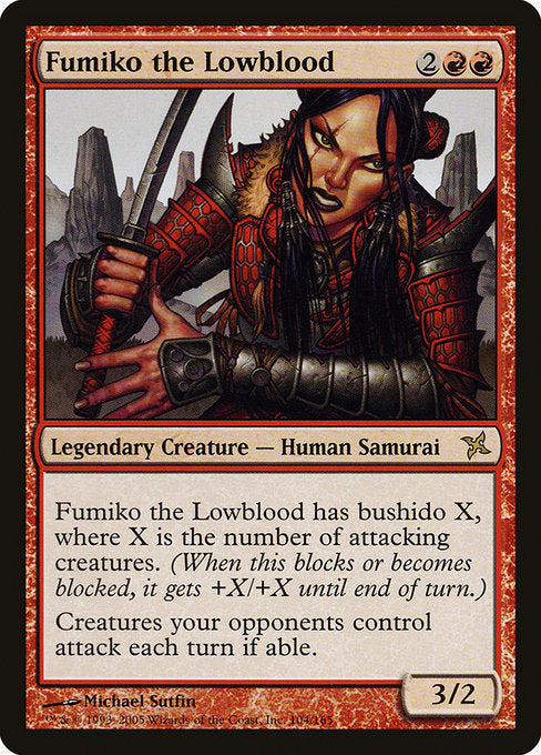 Fumiko the Lowblood [Betrayers of Kamigawa - 104]