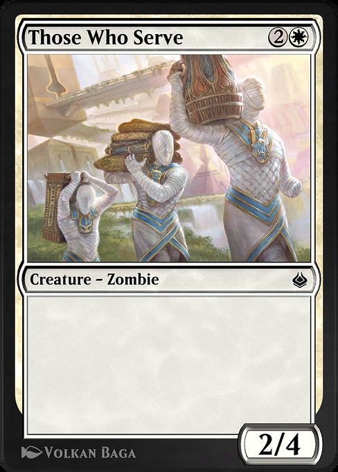 Those Who Serve [Amonkhet Remastered - 41]