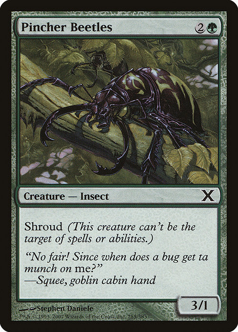 Pincher Beetles [Tenth Edition - 285]