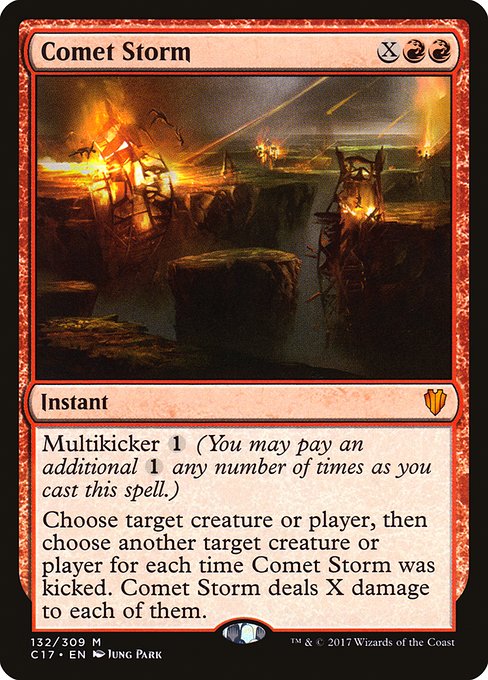 Comet Storm [Commander 2017 - 132]