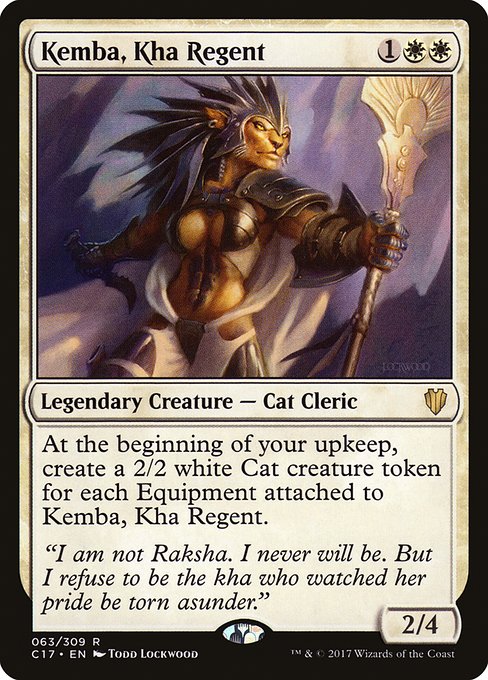 Kemba, Kha Regent [Commander 2017 - 63]