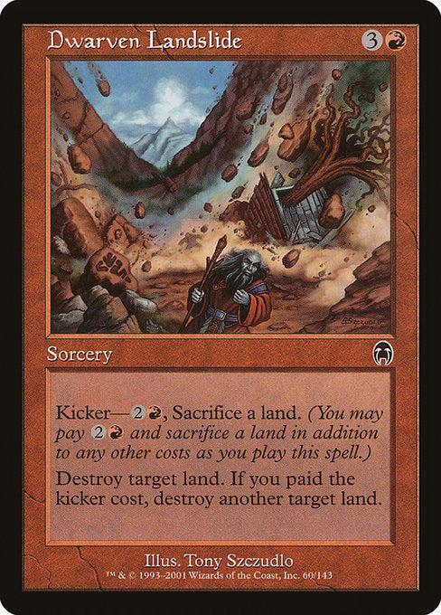 Dwarven Landslide [Apocalypse - 60]