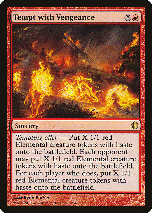 Tempt with Vengeance [Commander 2013 - 125]