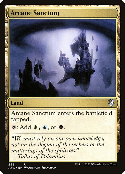 Arcane Sanctum [Forgotten Realms Commander - 223]