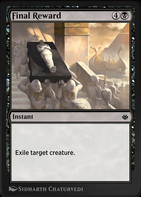 Final Reward [Amonkhet Remastered - 106]