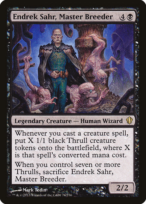 Endrek Sahr, Master Breeder [Commander 2013 - 76]