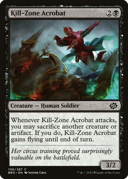 Kill-Zone Acrobat [The Brothers' War - 106]