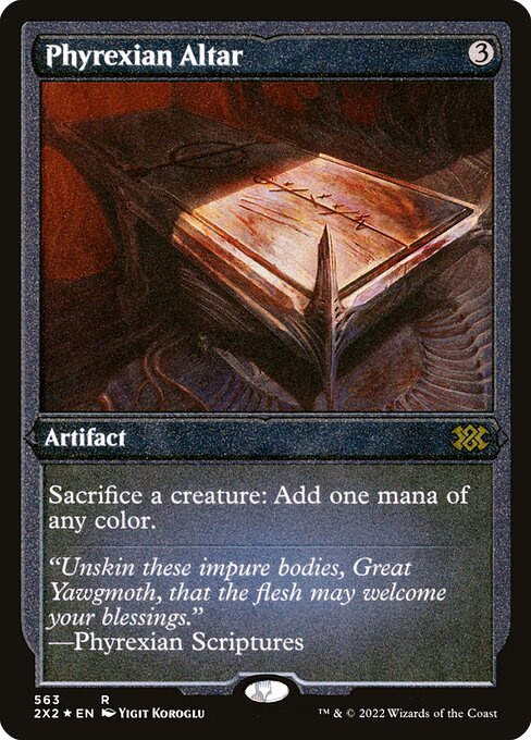 Phyrexian Altar [Double Masters 2022 - 563]